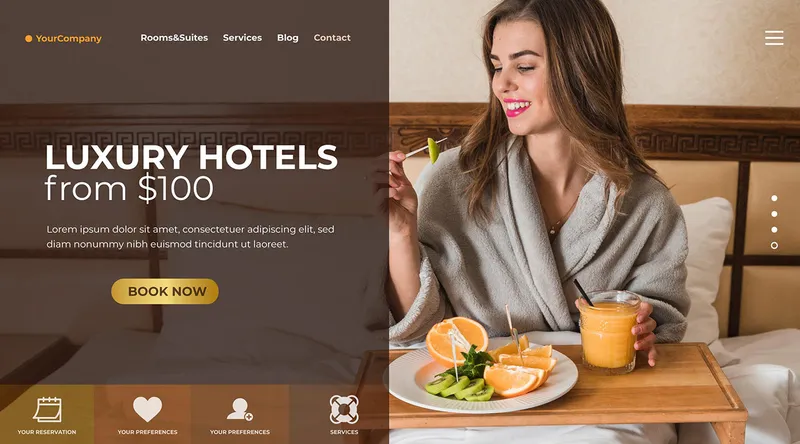 Modern workspace setup with desktop computer